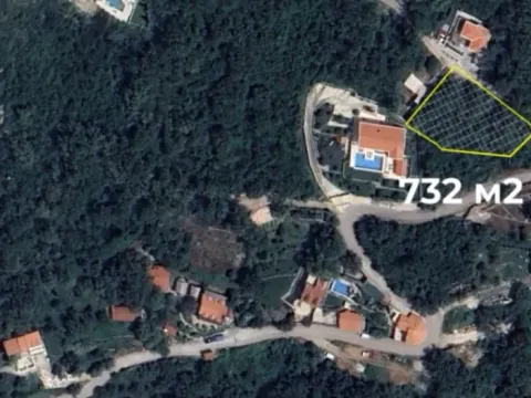 Sale, land lot, 732m², Pržno, Budva