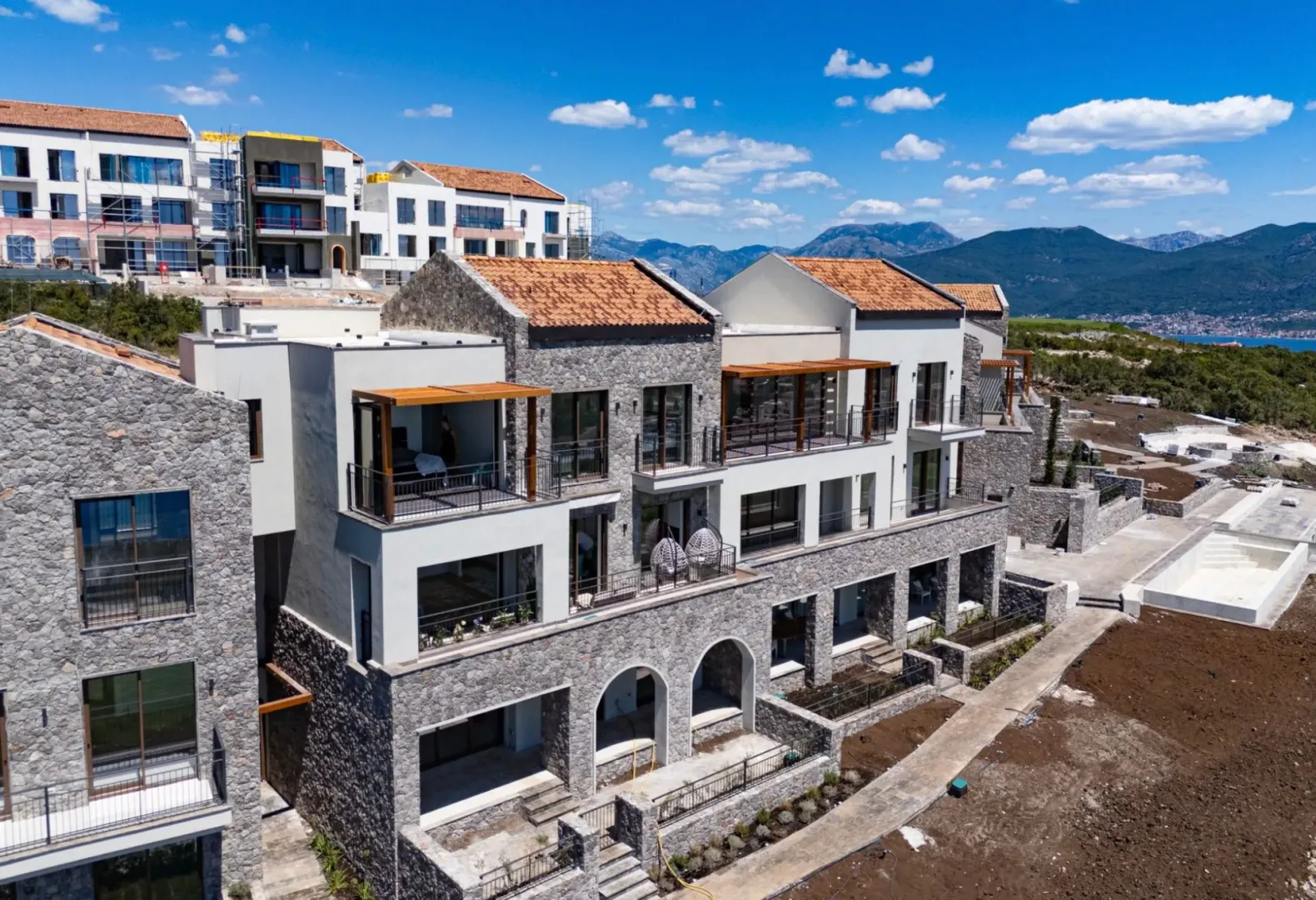 Rent, three bedroom apartment, 155m², Luštica Bay, Tivat