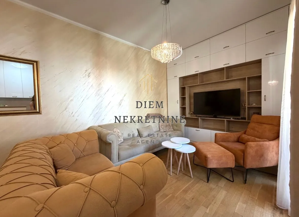 Rent, one bedroom apartment, 44m², Blok 6, Podgorica