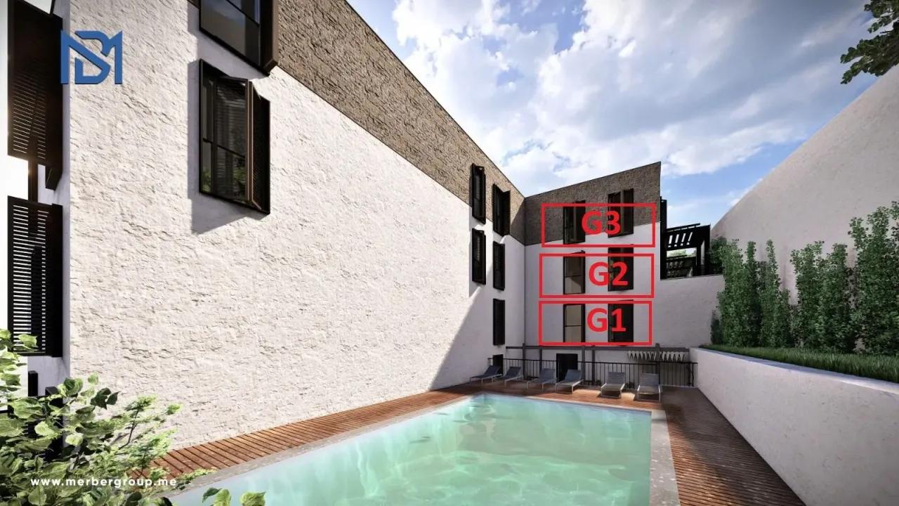 Sale, apartment, 58m², Budva, Crna Gora