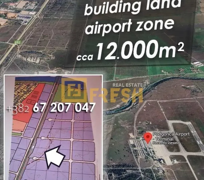 Sale, land lot, 12000m², Ostalo, Podgorica