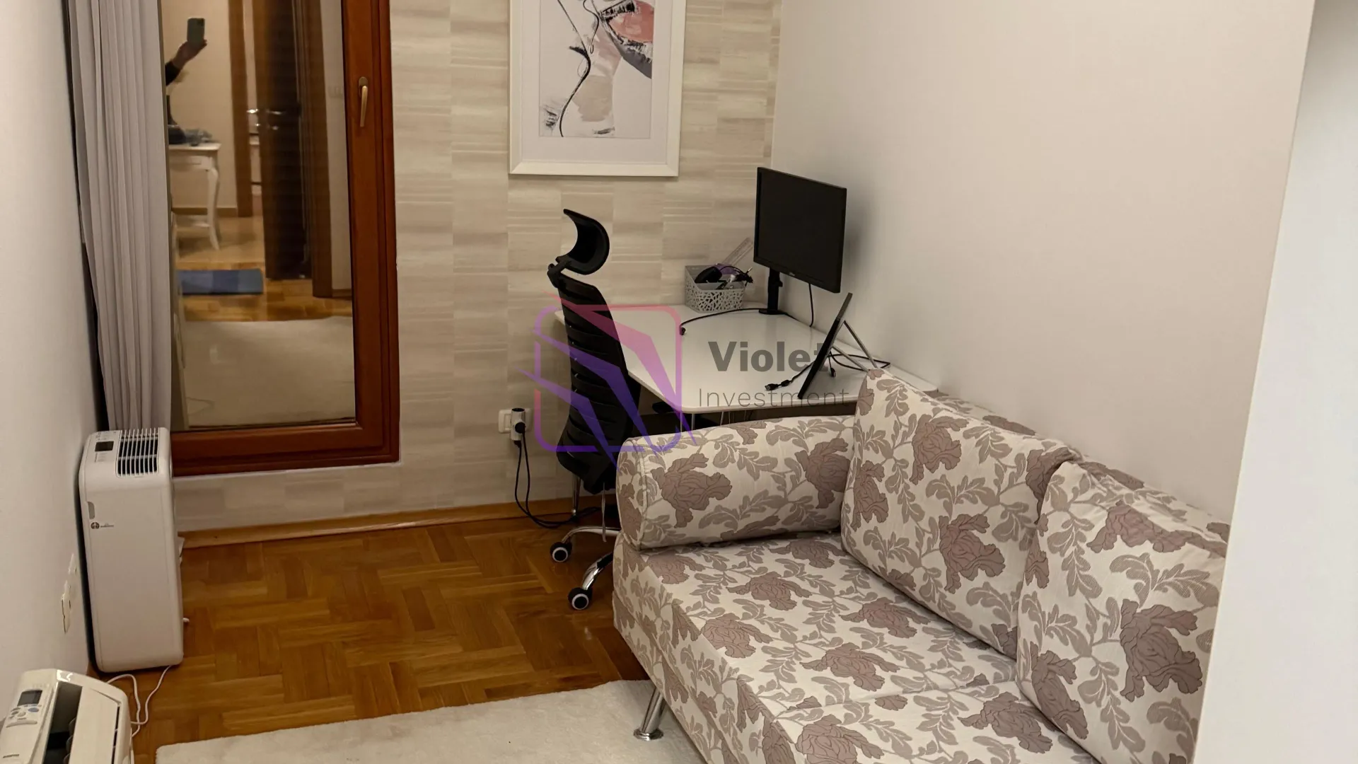 Rent, two bedroom apartment, 69m², Pobrežje, Podgorica