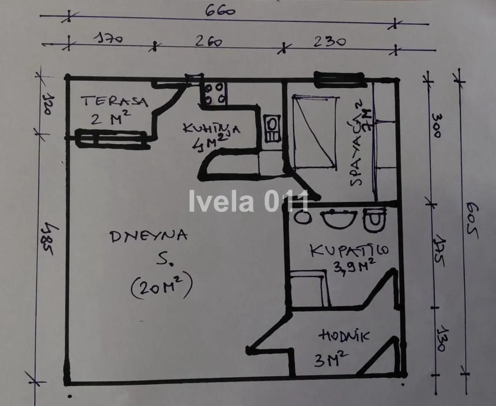 Prodaja, jednosoban stan, 37m², Zvezdara Sve Podlokacije, Beograd