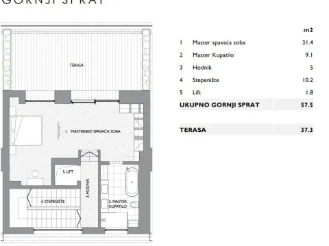 Sale, five bedroom apartment, 338m², Dedinje Sve Podlokacije, Beograd - image 14