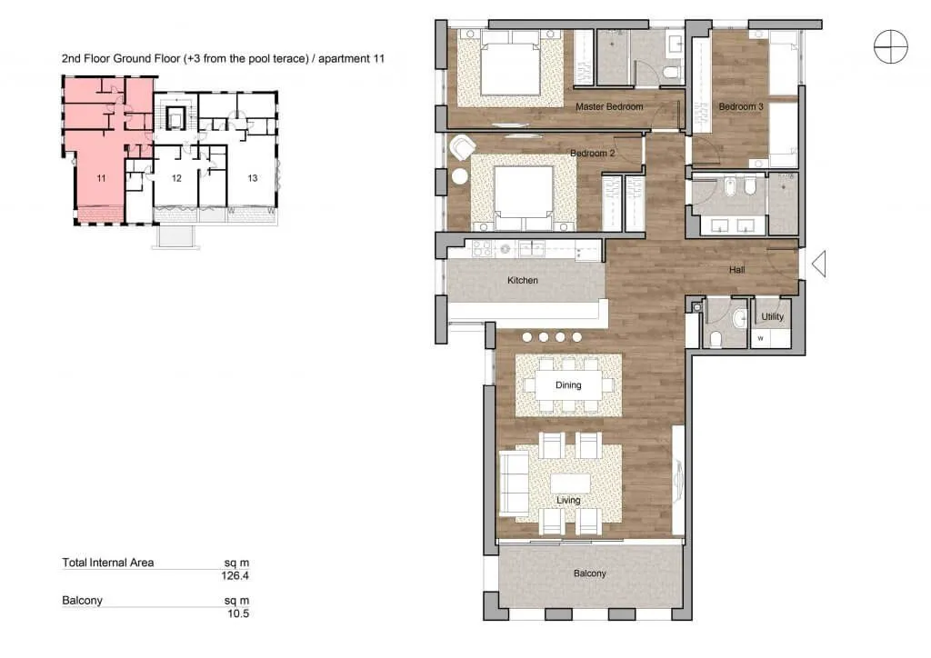 Prodaja, stan, 56m², Tivat, Crna Gora