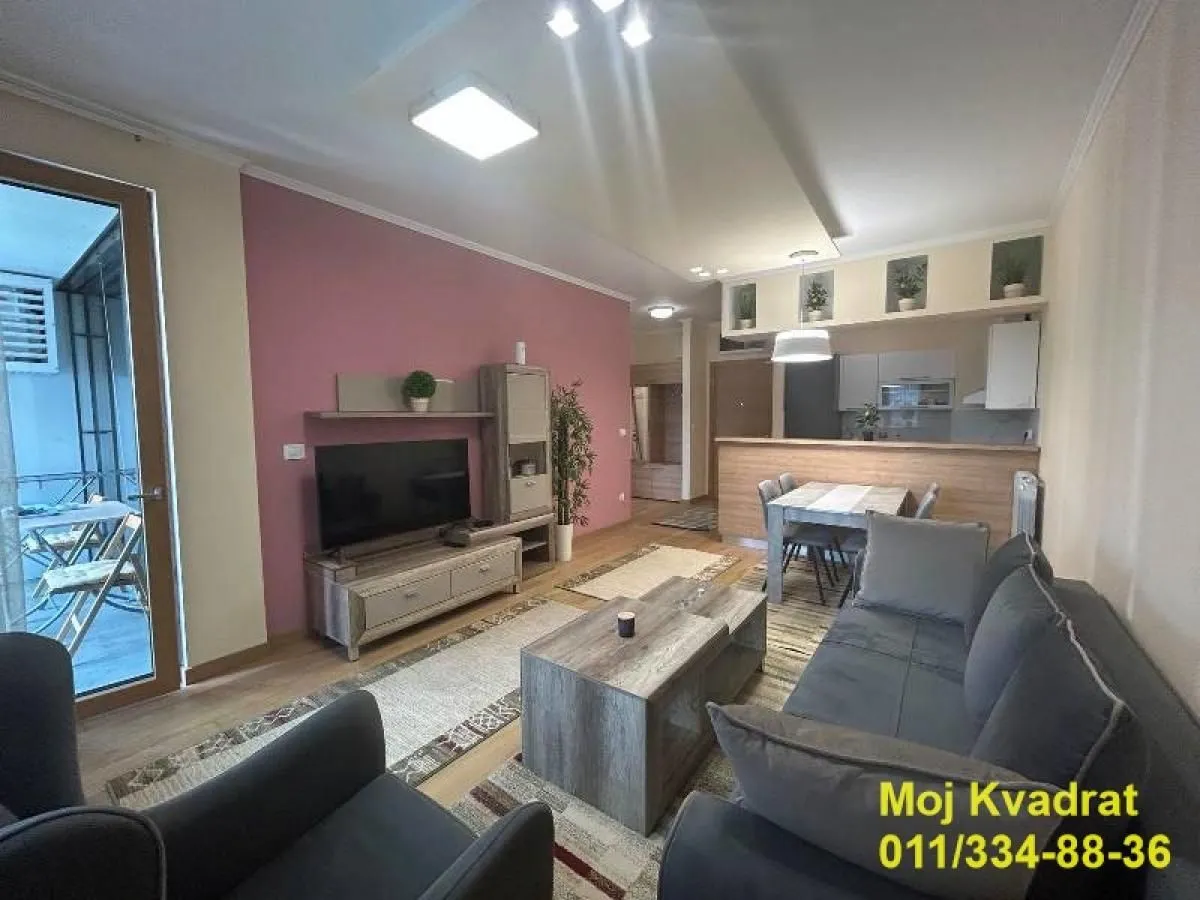 Rent, two bedroom apartment, 53m², Novi Beograd Blok 65, Novi Beograd Sve Podlokacije