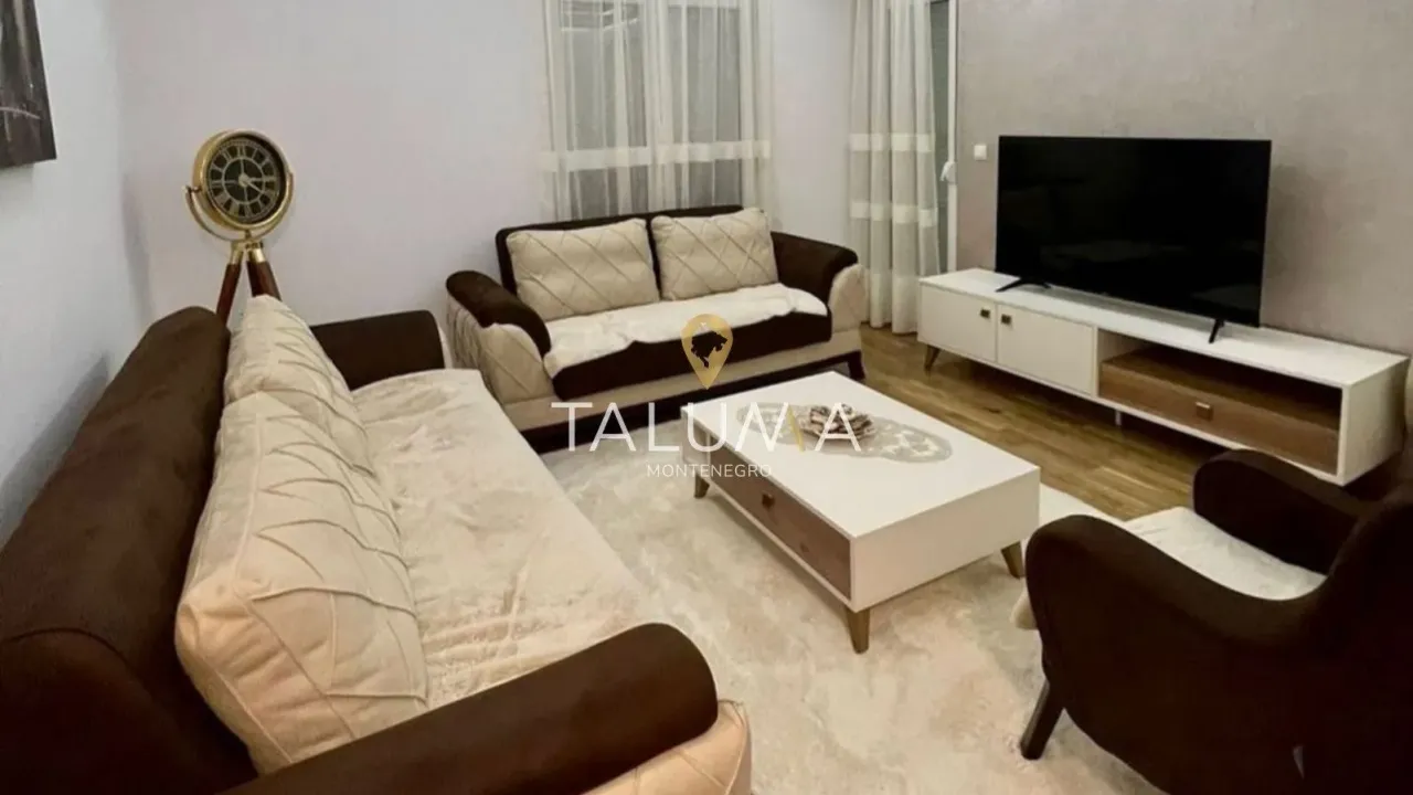 Izdavanje, dvosoban stan, 66m², Zabjelo, Podgorica