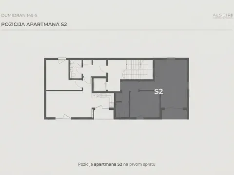 Prodaja, jednosoban stan, 48m², Dumidran, Tivat - image 6