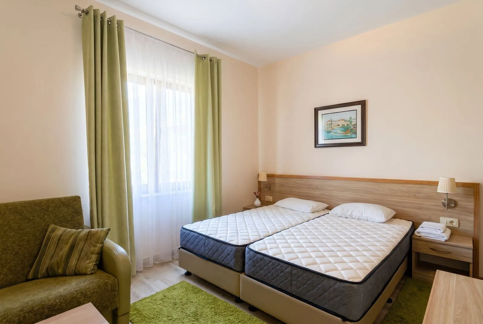 Stan-na-dan, jednosoban stan, 27m², Bečići, Budva