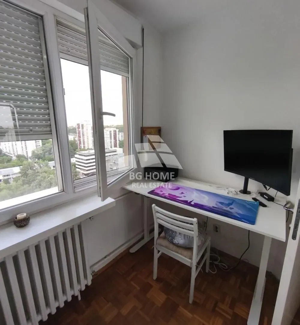 Rent, two bedroom apartment, 42m², Novi Beograd Blok 63, Novi Beograd Sve Podlokacije