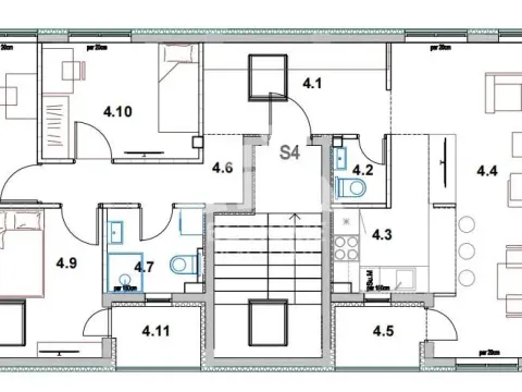 Stan in Palilula Sve Podlokacije