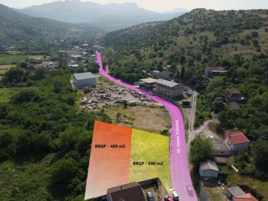 Sale, land lot, 1293m², Masline, Podgorica