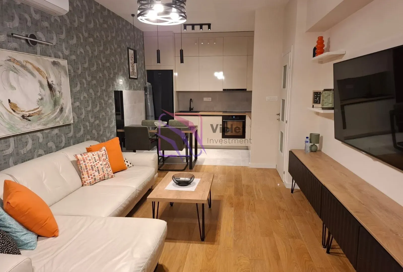 Rent, two bedroom apartment, 74m², Centar, Podgorica