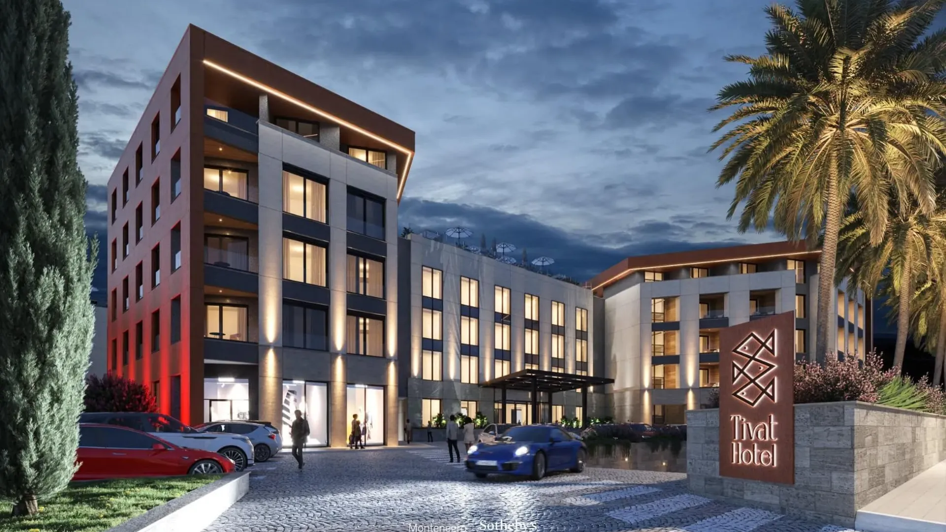 Prodaja, dvosoban stan, 103m², Tivat, Crna Gora
