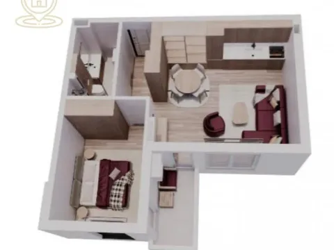 Prodaja, dvosoban stan, 45m², Pantelej, Niš - image 3