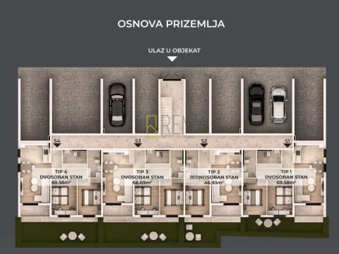 Prodaja, jednosoban stan, 47m², Donja Gorica, Podgorica - image 4