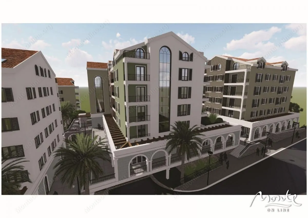 Prodaja, jednosoban stan, 40m², Tivat, Crna Gora