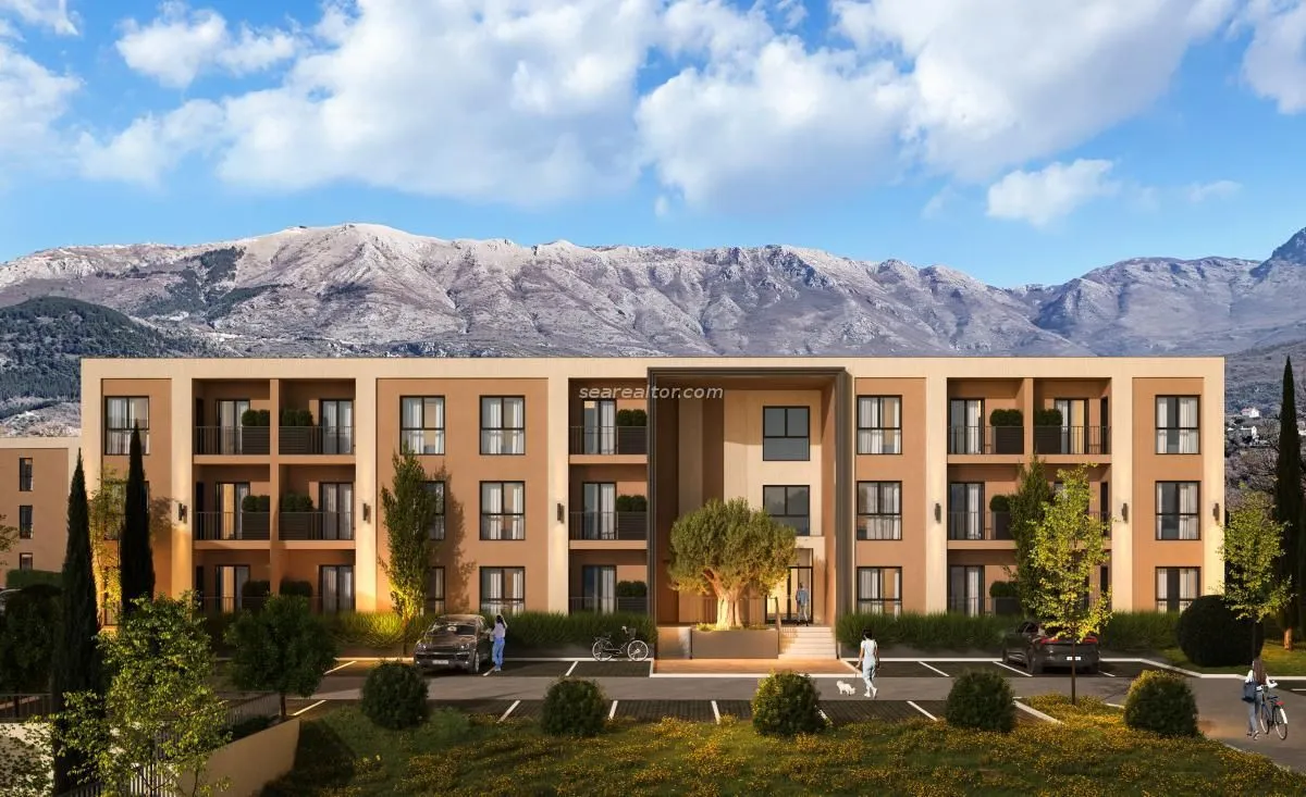 Prodaja, jednosoban stan, 52m², Radanovići, Kotor
