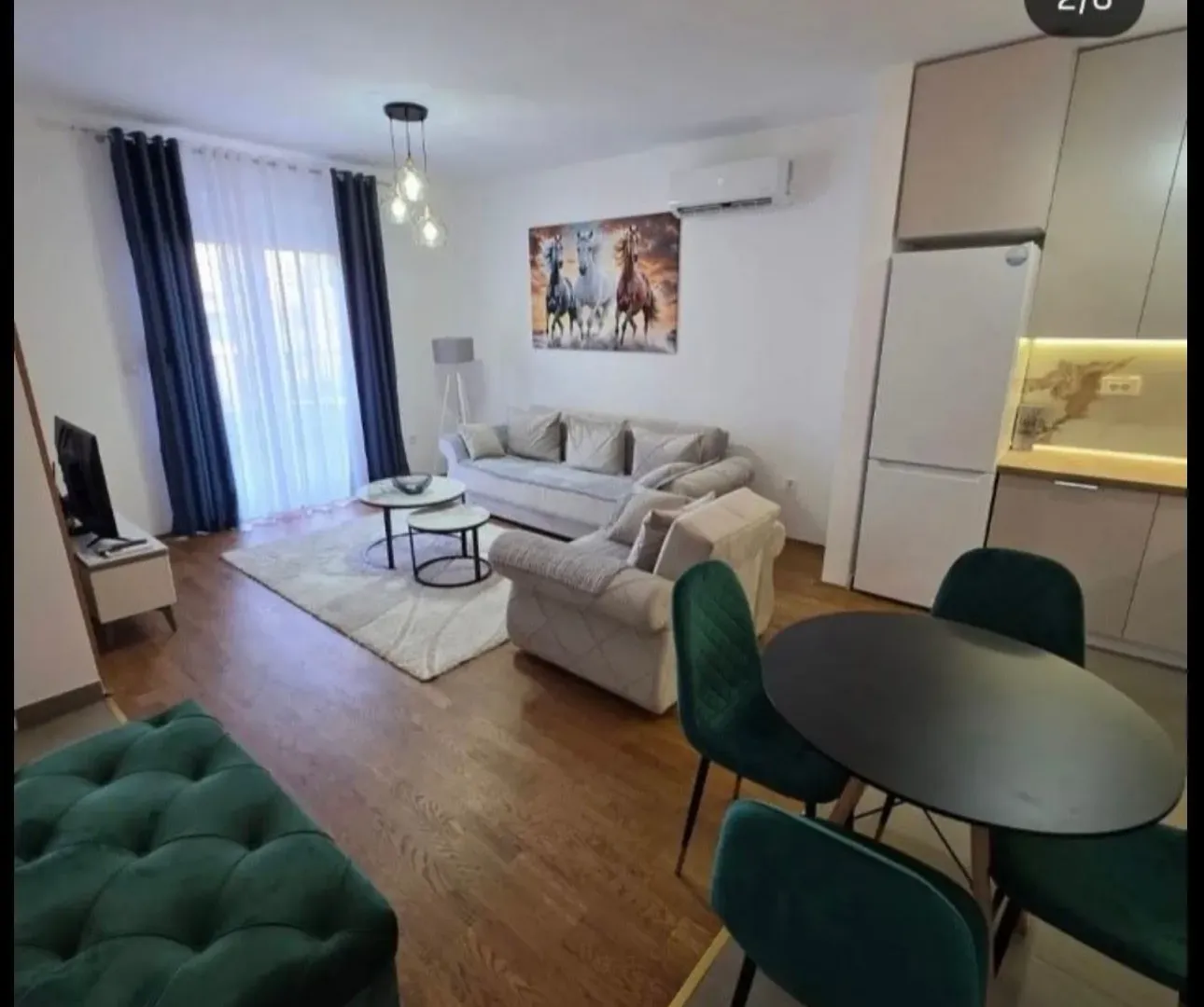 Izdavanje, jednosoban stan, 56m², Central Point, Podgorica