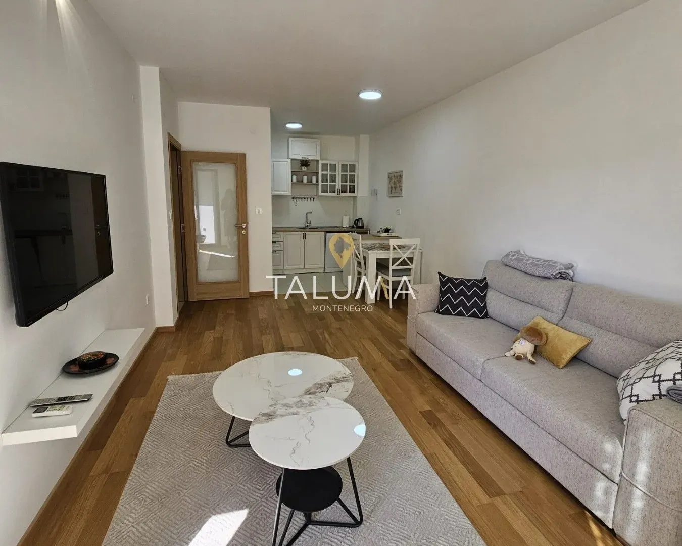 Rent, one bedroom apartment, 47m², City Kvart, Podgorica