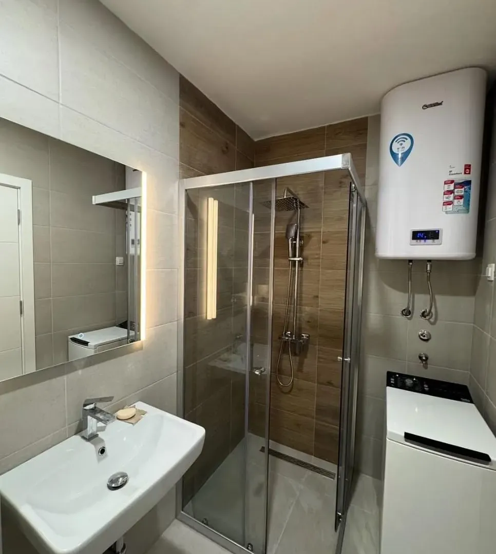 Rent, one bedroom apartment, 46m², Pobrežje, Podgorica