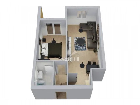 Sale, studio apartment, 33m², Bar, Crna Gora - image 3