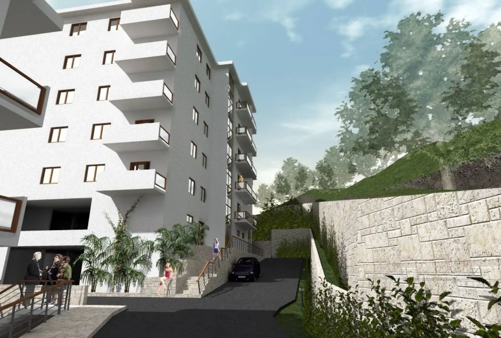 Sale, three bedroom apartment, 76m², Petrovac, Budva