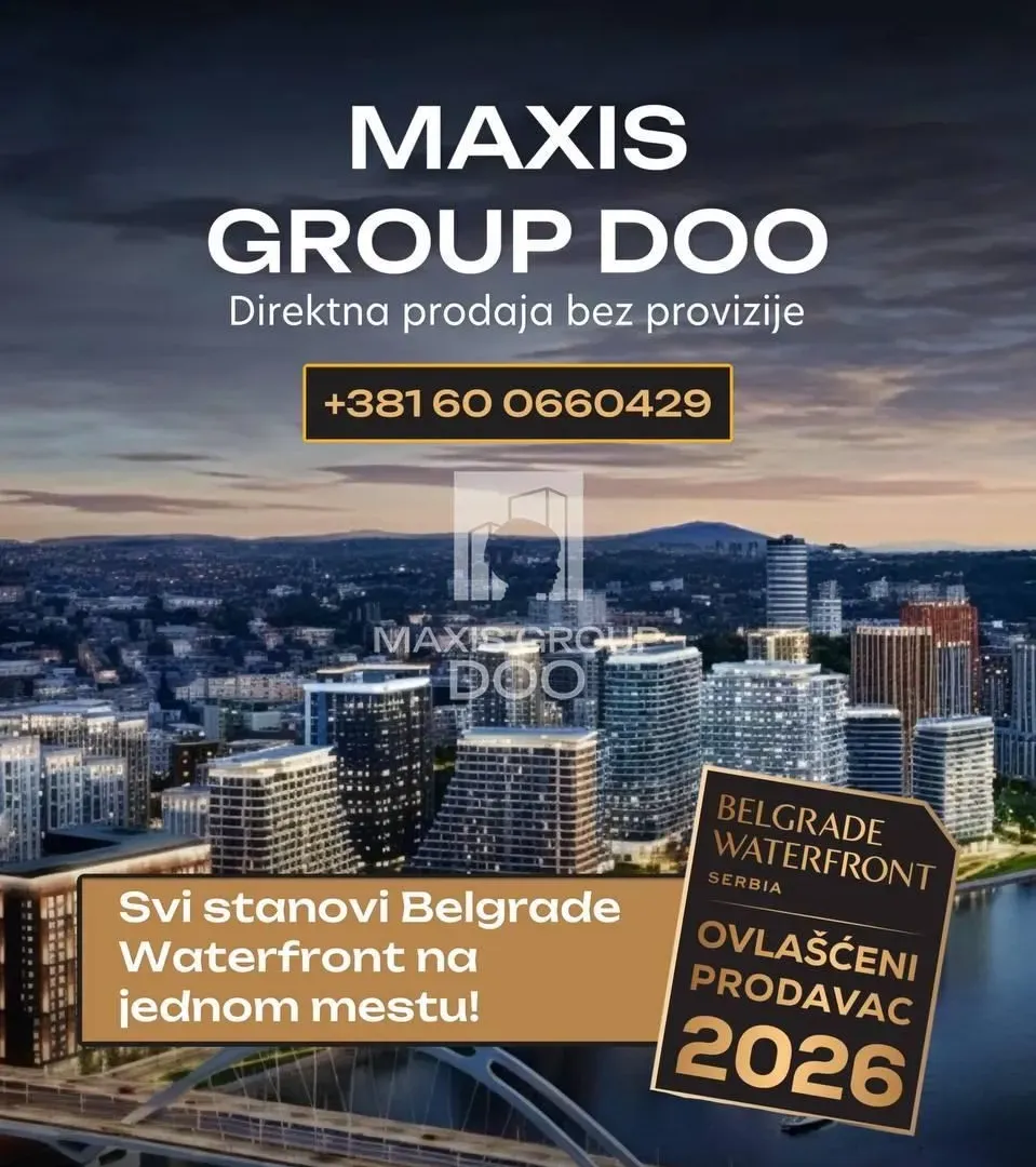 Prodaja, jednosoban stan, 105m², Savski Venac, Beograd