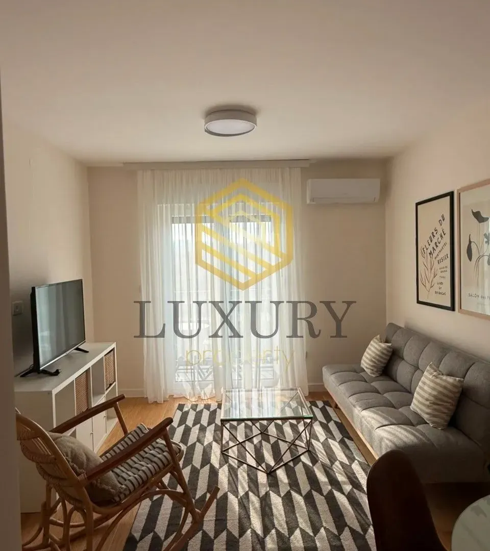 Rent, one bedroom apartment, 40m², Pobrežje, Podgorica