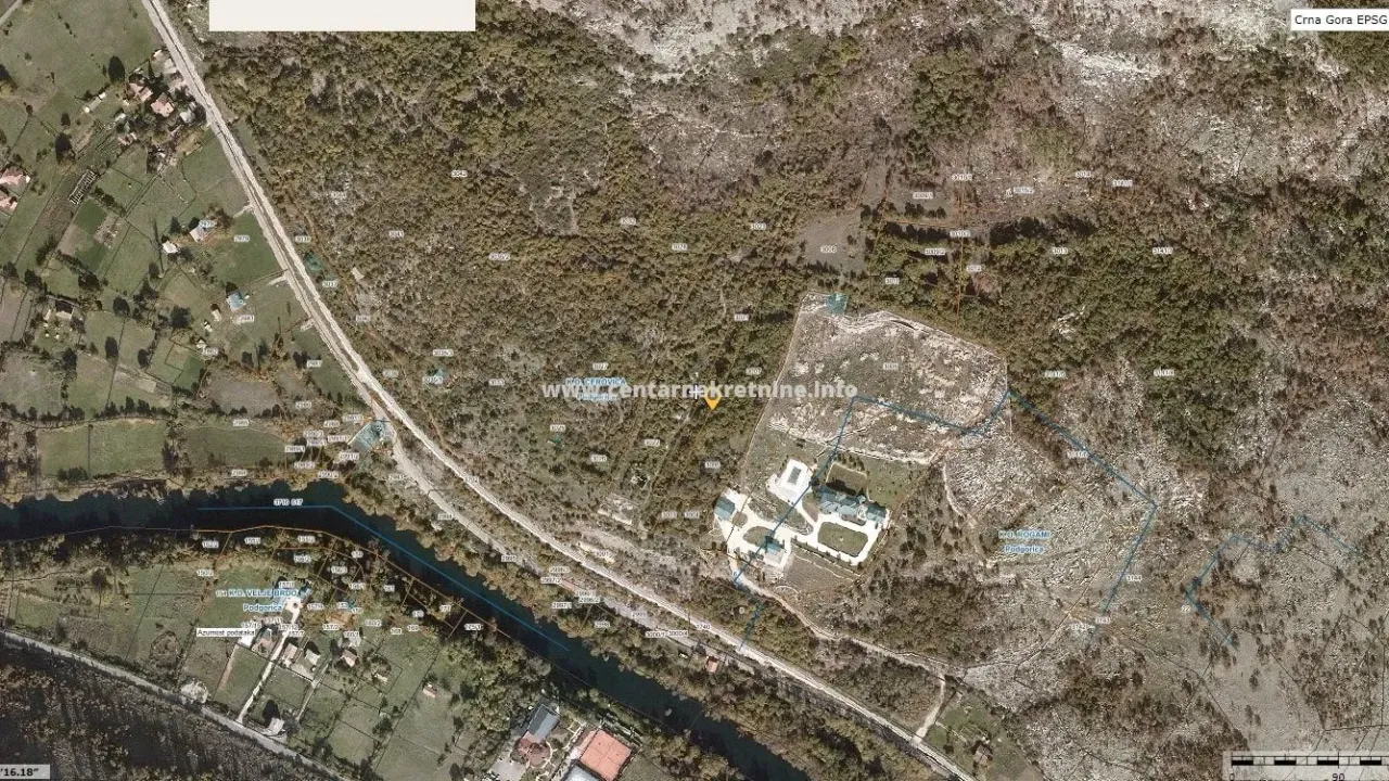 Prodaja, plac, 3603m², Pričelje, Podgorica