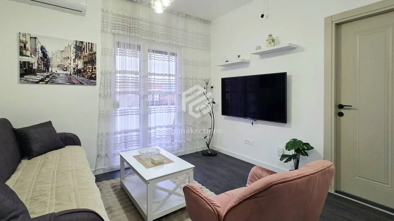 Izdavanje, jednosoban stan, 34m², Zabjelo, Podgorica