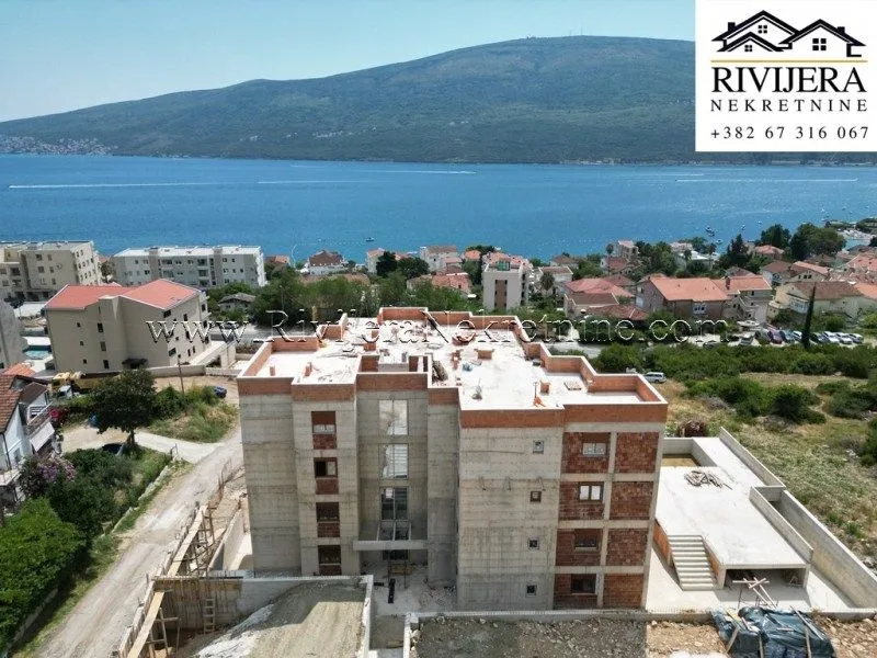 Prodaja, dvosoban stan, 57m², Baošići, Herceg Novi