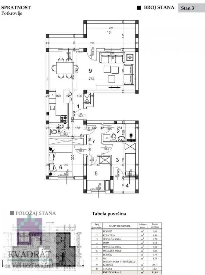 Prodaja, stan, 40m², Veternik, Novi Sad Sve Podlokacije