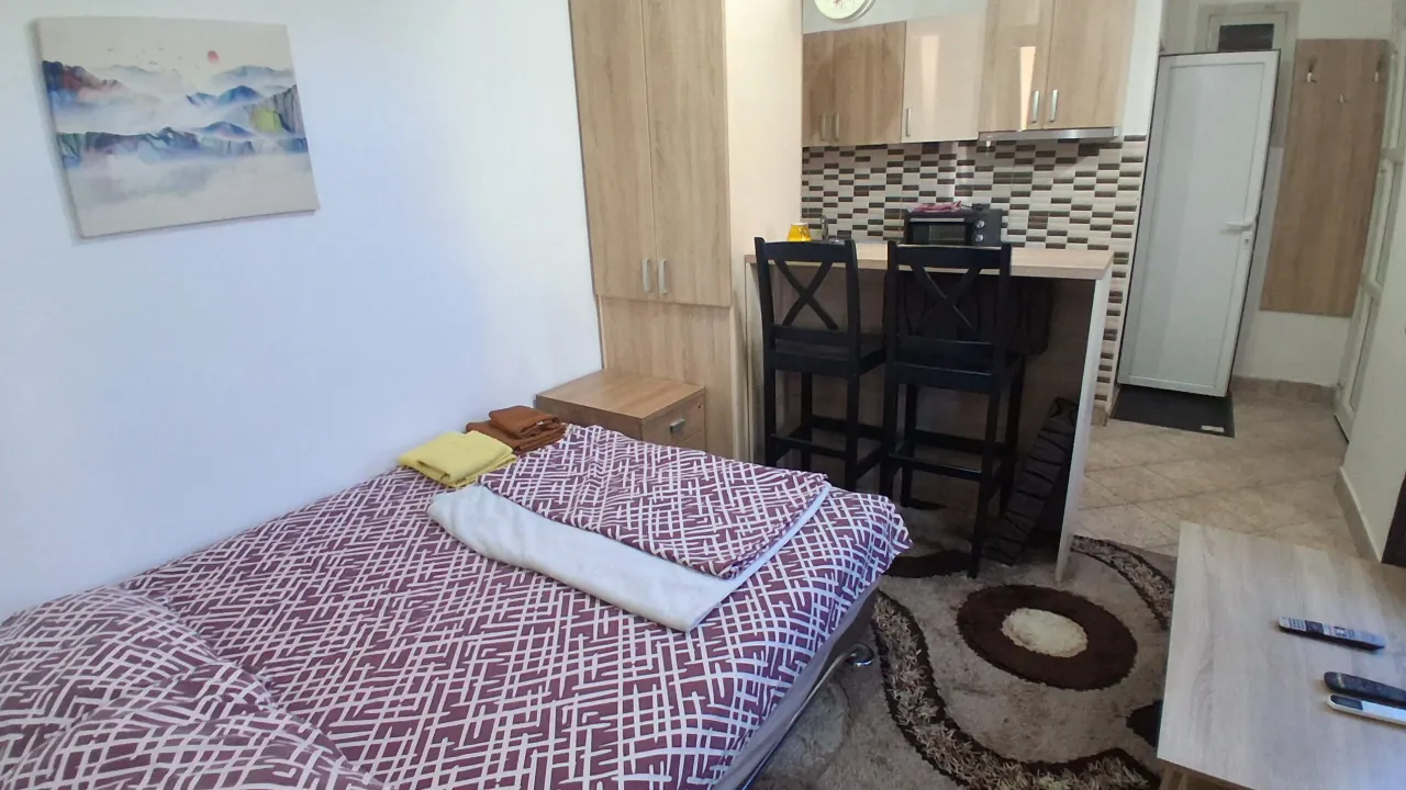 Stan-na-dan, jednosoban stan, 25m², Blok 9, Podgorica