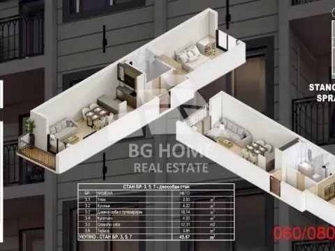 Prodaja, jednosoban stan, 46m², Lekino Brdo, Voždovac Sve Podlokacije - image 5