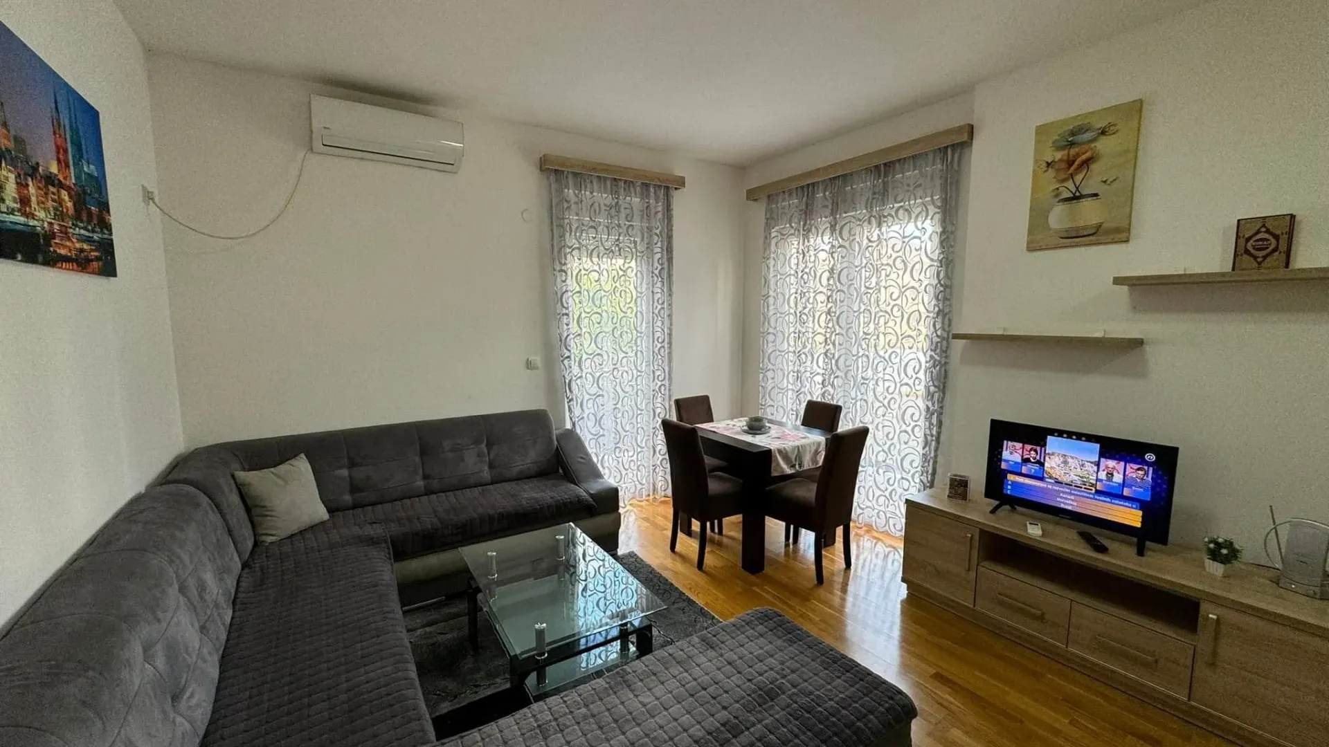 Rent, one bedroom apartment, 55m², Vezirov Most, Podgorica
