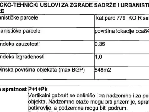 Prodaja, plac, 1100m², Risan, Kotor - image 5