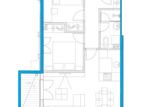 Prodaja, dvosoban stan, 50m², Donja Lastva, Tivat - image 20