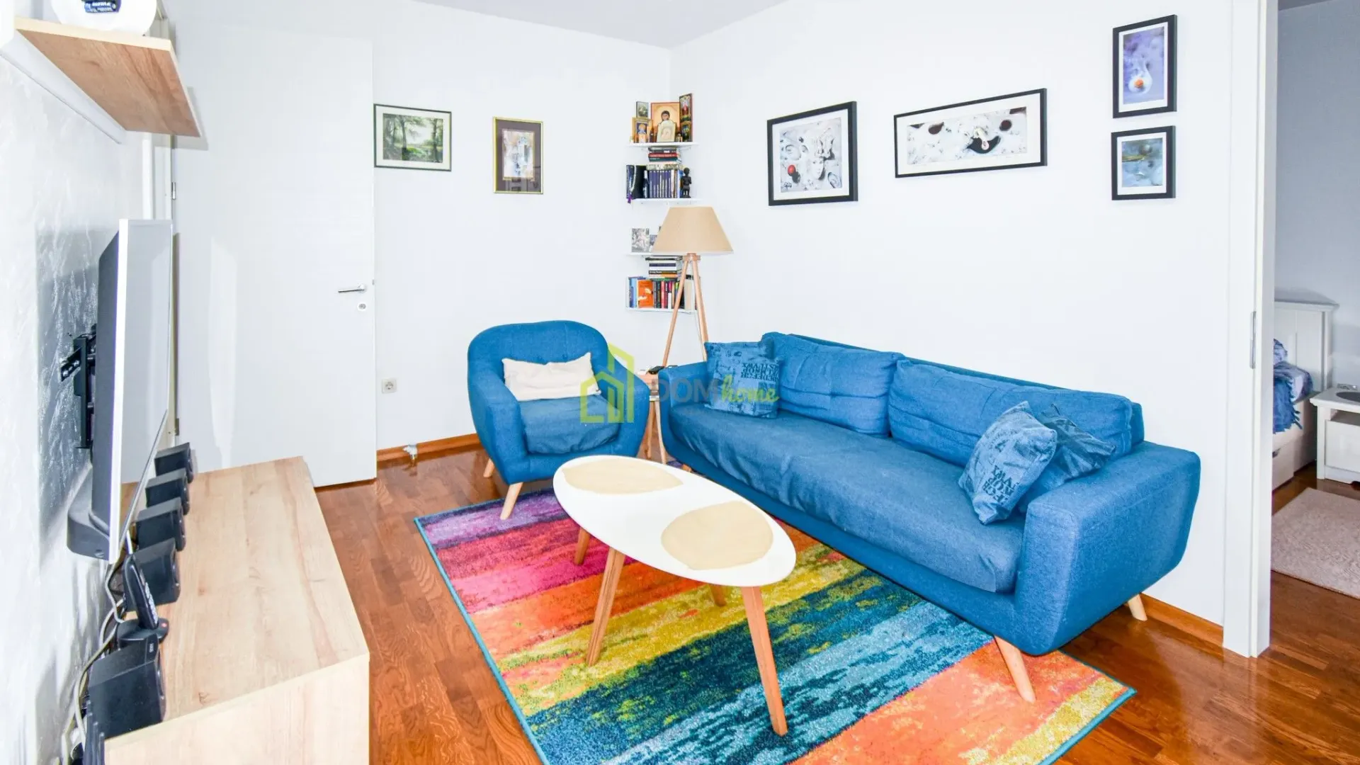 Rent, one bedroom apartment, 45m², Pobrežje, Podgorica