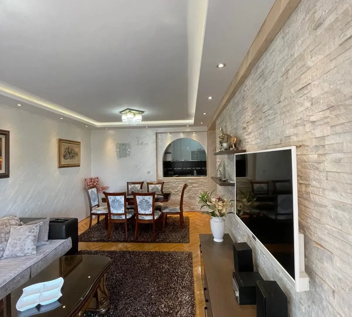 Rent, two bedroom apartment, 74m², Ljubović, Podgorica