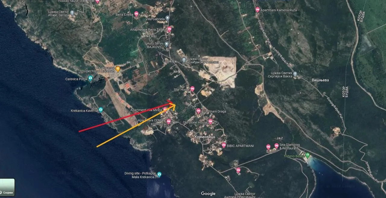 Prodaja, plac, 1800m², Kotor, Crna Gora