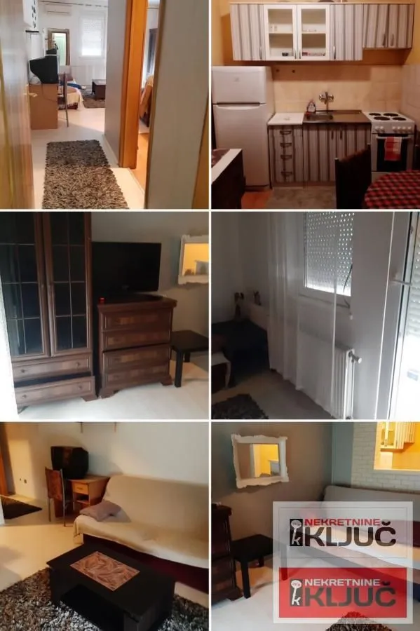 Izdavanje, jednosoban stan, 31m², Sajmište, Novi Sad