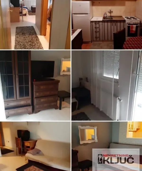 Izdavanje, jednosoban stan, 31m², Sajmište, Novi Sad