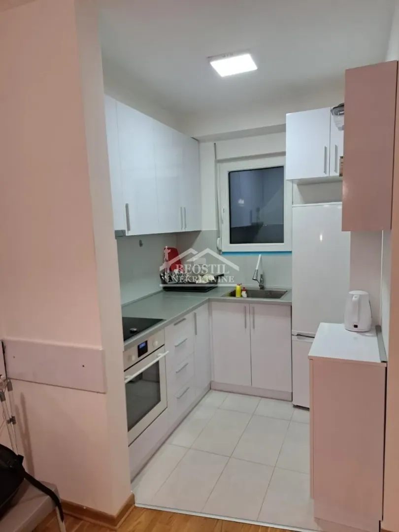 Izdavanje, dvosoban stan, 45m², Ledine, Beograd