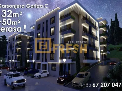 Sale, studio apartment, 32m², Gorica C, Podgorica - image 2