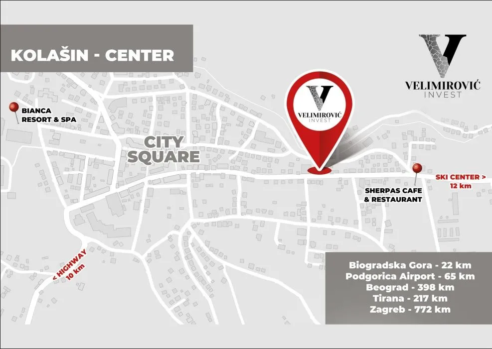 Prodaja, jednosoban stan, 45m², Centar, Kolašin