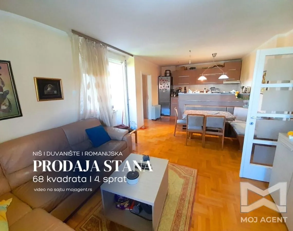 Prodaja, dvosoban stan, 68m², Medijana, Niš