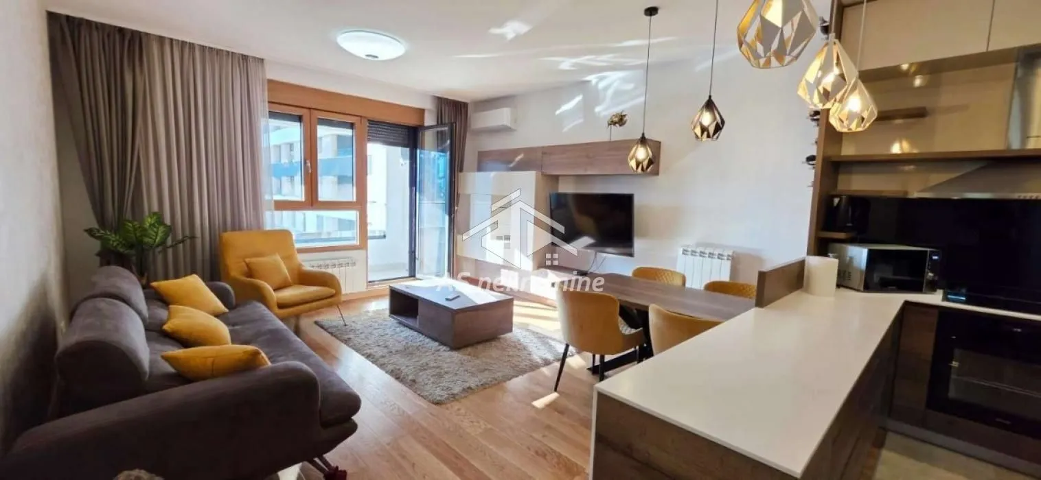 Izdavanje, dvosoban stan, 61m², Novi Beograd Blok 65, Novi Beograd Sve Podlokacije