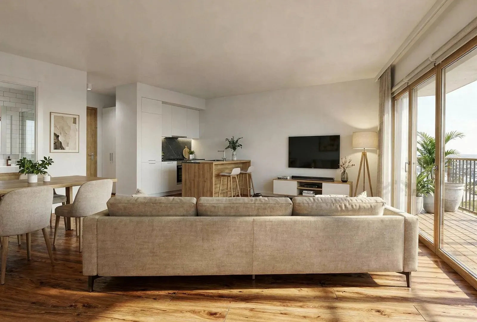 Sale, one bedroom apartment, 42m², Bečići, Budva
