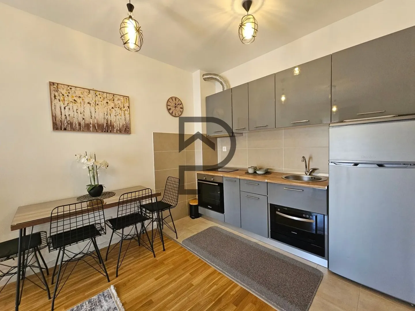 Rent, one bedroom apartment, 36m², Zabjelo, Podgorica